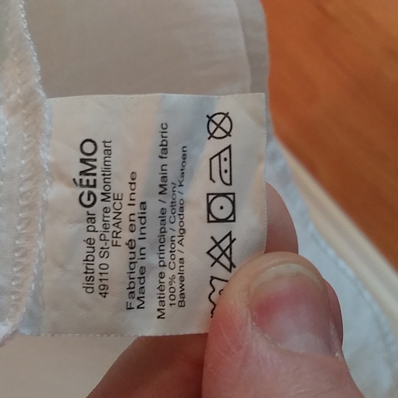 Gemo Embroidered blouse New wt tags - Picture 7 of 7